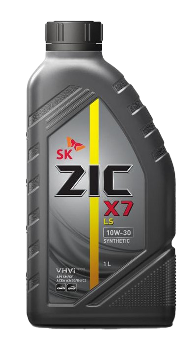 Моторное масло ZIC X7 LS 10W-30, 1л